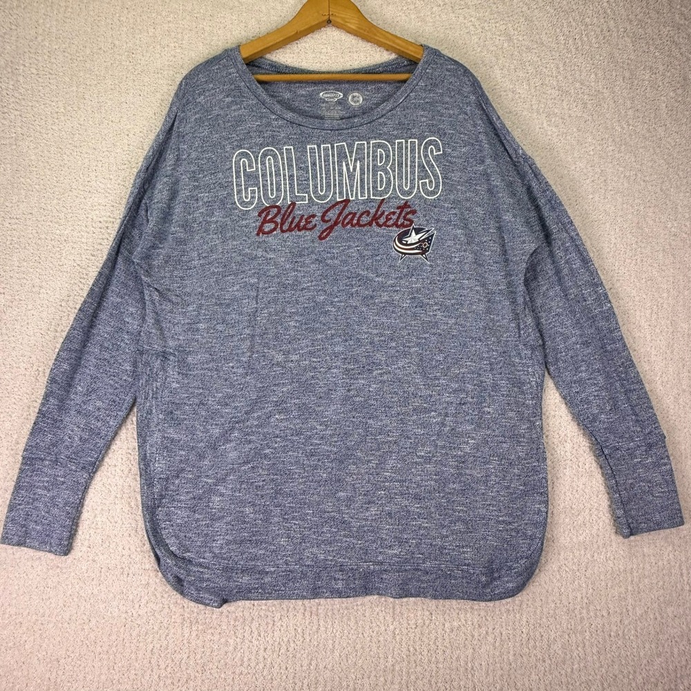 Concepts Sport NHL Columbus Blue Jackets Long Sleeve Top XL‎